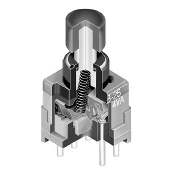 Pulsante tattile - BB series - NKK Switches - a molla / elettromeccanico / in miniatura