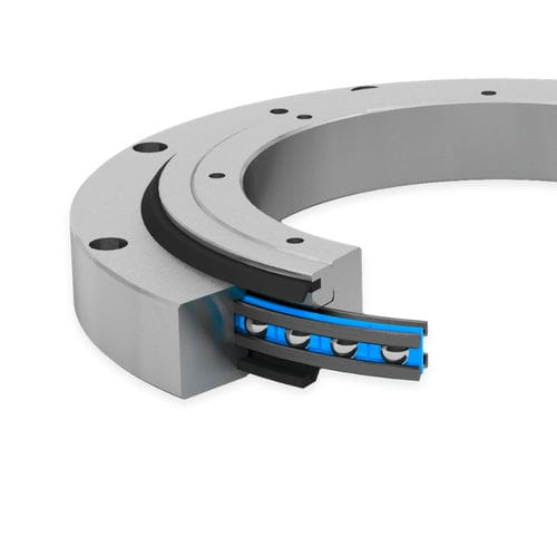 Ralla di orientamento senza dentatura - LVA series - Franke GmbH - con sfera con quattro punti di contatto / a corona singola / a quattro punti di contatto