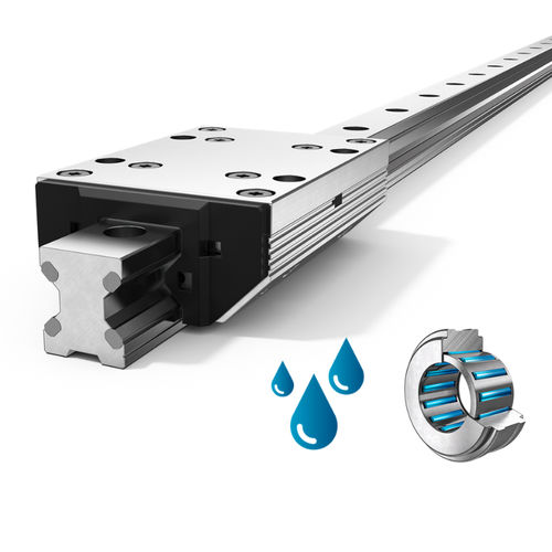 Guida lineare a lancette - FDC series - Franke GmbH - in alluminio / senza manutenzione / regolabile