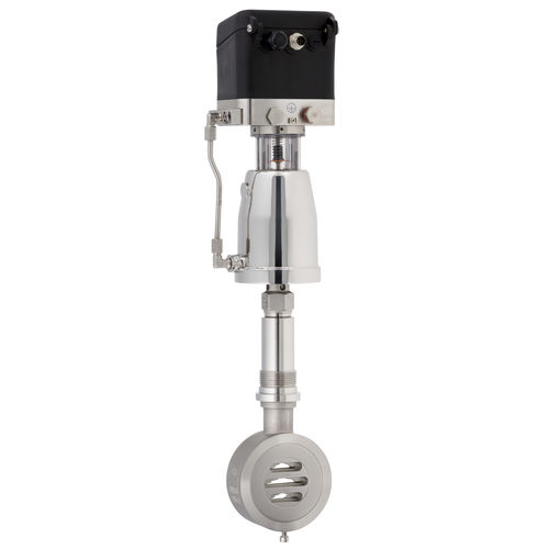 Valvola di regolazione - 8043 GS1 - Schubert & Salzer Control Systems GmbH - a lama / a comando pneumatico / per acqua calda