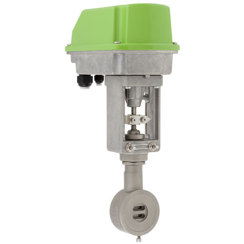 Valvola a lama - 8231 - Schubert & Salzer Control Systems GmbH - a comando elettrico / di arresto / di regolazione