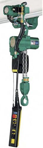 Paranco a catena pneumatico - PROFI series - Carl Stahl GmbH - con carrelli