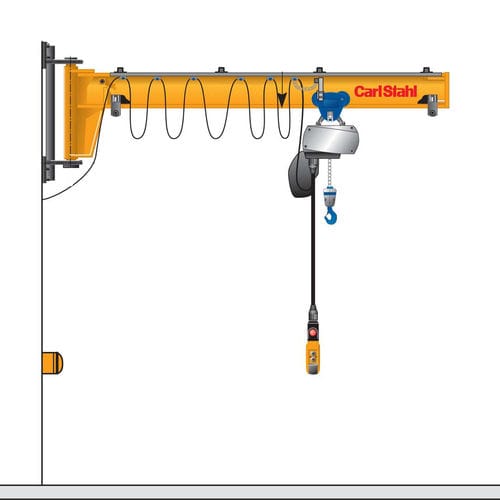 Gru a bandiera a muro - CS/LWX series - Carl Stahl GmbH - rotativa / di sollevamento