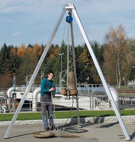 Paranco tripode in alluminio - 7170 series - Carl Stahl GmbH