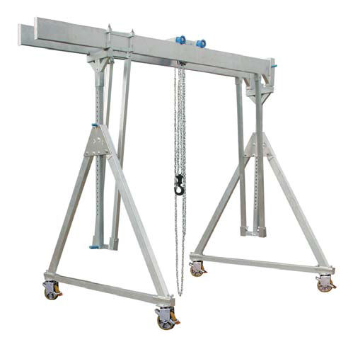 Gru a cavalletto con rotelle - CS-FKD series - Carl Stahl GmbH - per officina / in alluminio / bitrave