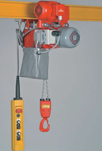 Paranco a catena elettrico - CS series - Carl Stahl GmbH - per uso prolungato / compatto / ad altezza libera