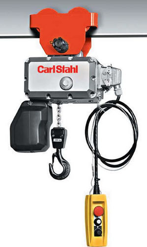 Paranco a catena elettrico - 620 series - Carl Stahl GmbH - con carrelli