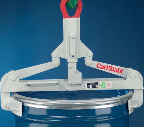 Pinza per sollevamento per fusti - 7116.20.30 - Carl Stahl GmbH - verticale / manuale