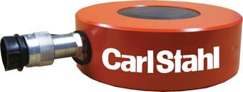 Cilindro idraulico - HVL series - Carl Stahl GmbH - a effetto semplice / piatto