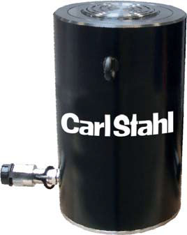 Cilindro idraulico - HAS series - Carl Stahl GmbH - a effetto semplice / in alluminio