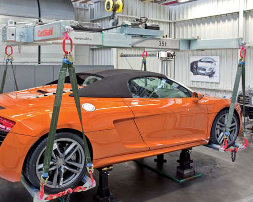 Bilanciatore di carico ad H - Carl Stahl GmbH - per il settore dell'edilizia / regolabile