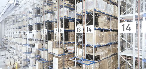 Scaffalatura per movimentazione - SSI SCHÄFER - per multistoccaggio / FIFO / unilaterale
