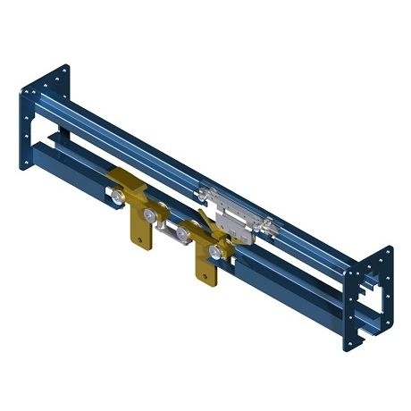 Trasportatore power and free - K8-2 - RAIL TECHNIEK - a catena / ad aria / a doppia rotaia