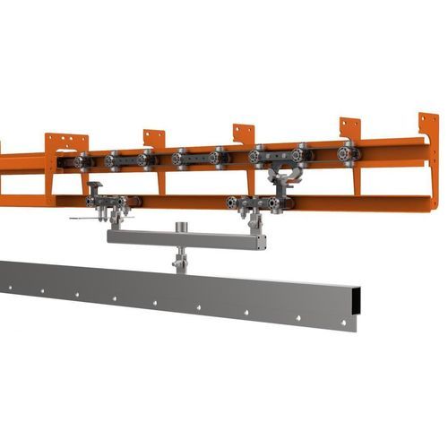 Sistema di trasporto per alimentato e fardelli pesanti - T1 - RAIL TECHNIEK - per catene di trasporto / di cingoli / automatizzato