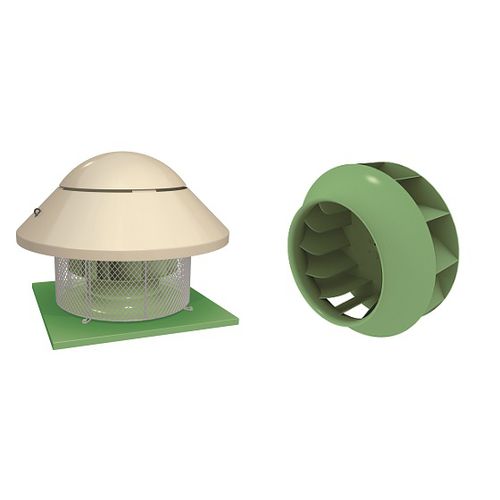 Ventilatore da tetto - BT series - EUROVENTILATORI INTERNATIONAL - centrifugo / di evacuazione / per applicazioni chimiche
