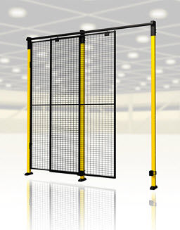 Porta scorrevole - D20 series - AXELENT - in metallo / per interno / industriale