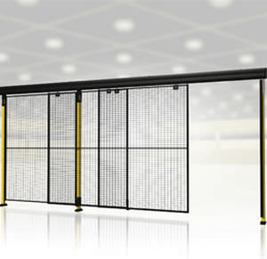 Porta scorrevole - D23 series - AXELENT - in metallo / industriale / per interno