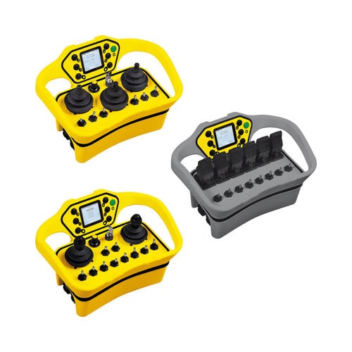 Radiocomando - Moka - Conductix-Wampfler - a pulsanti / a joystick / con interruttore leva