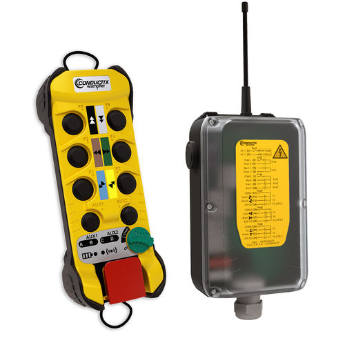 Radiocomando - Xpair - Conductix-Wampfler - a pulsanti / industriale / per gru