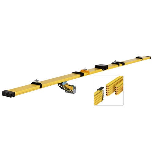 Rotaia conduttrice multipolare - MultiLine 0831 Series - Conductix-Wampfler - in plastica / in alluminio / in rame