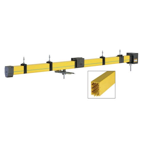 Rotaia conduttrice multipolare - BoxLine 0842 - Conductix-Wampfler - chiusa / compatta / per carroponte