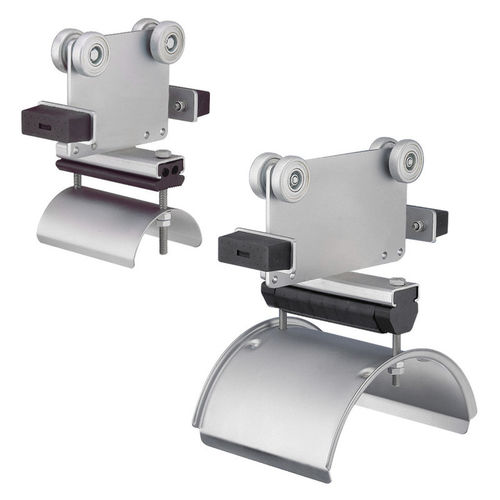 Carrello portacavi in acciaio - Program 0255 - Conductix-Wampfler - in plastica / piatto / a rulli