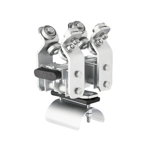 Carrello portacavi in acciaio - Series 0280 - Conductix-Wampfler - in plastica / piatto / rotondo