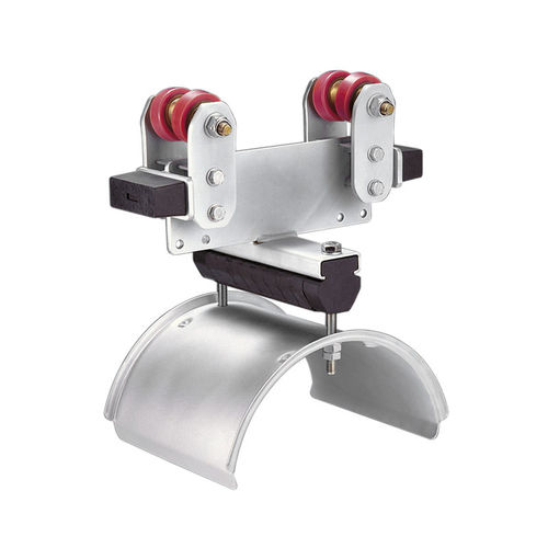 Carrello portacavi in acciaio galvanizzato -  M-Line 0325 Series - Conductix-Wampfler - piatto