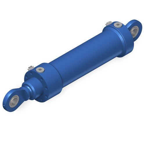 Cilindro idraulico - DA-H-AL - HKS Dreh-Antriebe GmbH - a doppio effetto / compatto / oscillante