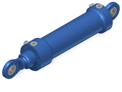 Cilindro idraulico - HKS Dreh-Antriebe GmbH - a doppio effetto / di trazione