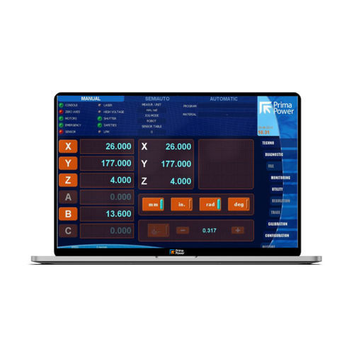 Software di gestione - P30L - PRIMA POWER - di interfaccia / di calibrazione / di regolazione