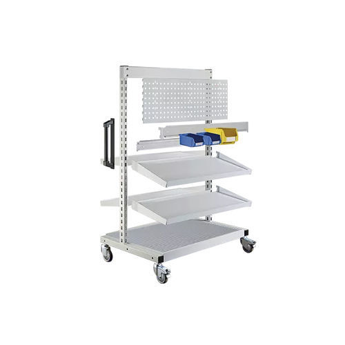 Carrello di montaggio - 89.926.010 - LISTA - di stoccaggio / in metallo / a ripiani
