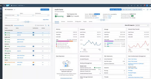 Software di basi di dati - HANA Cloud - SAP - di gestione / di creazione / di ottimizzazione
