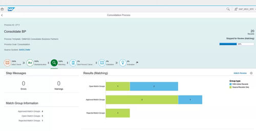 Software di qualità - Master Data Governance - SAP - di gestione dati / di notifica / EIM