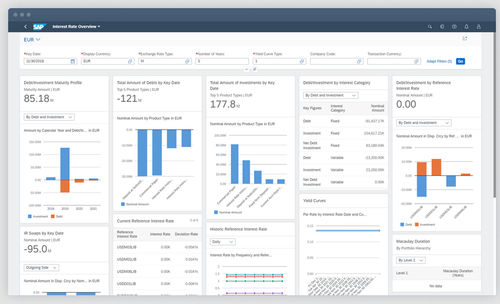 Software di gestione finanziaria - S/4HANA Cloud for central finance - SAP - di regolazione / per reportistica / di ERP