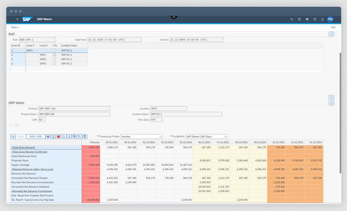Software di catena di distribuzione - S/4HANA Supply Chain - SAP - di pianificazione / della catena di fornitura / di rete