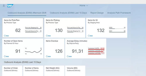 Software di gestione dei magazzini WMS - Extended Warehouse Management - SAP - di catena di distribuzione / di qualità / di automatizzazione
