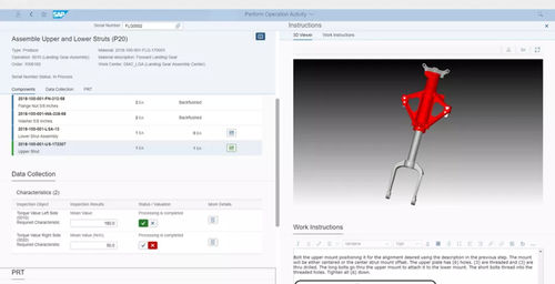 Software di catena di distribuzione - S/4HANA Manufacturing solutions - SAP - di ingegneria / di creazione / di pianificazione