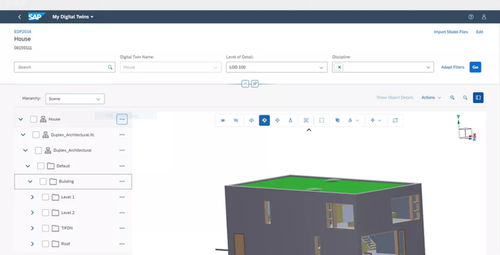 Software di ingegneria - Project and Resource Management - SAP - di modellizzazione / BIM / di creazione di gemelli digitali