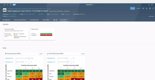 Software di gestione di asset - Asset Performance Management - SAP - di gestione prestazioni / di supervisione / di ingegneria