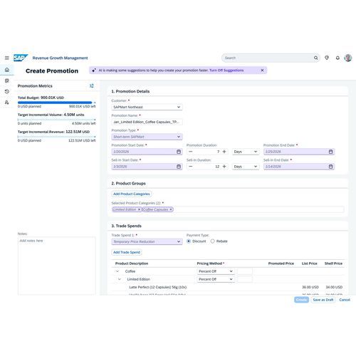 Software di gestione - J684 - SAP - di processo / cloud / intelligenza artificiale