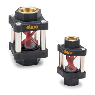 Oblò di osservazione in acciaio inossidabile - HVF - ELESA - in vetro borosilicato / in ottone
