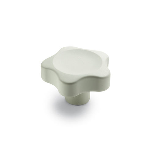 Manopola filettata - VC.692-CLEAN - ELESA - a lobi / in PA / ergonomica