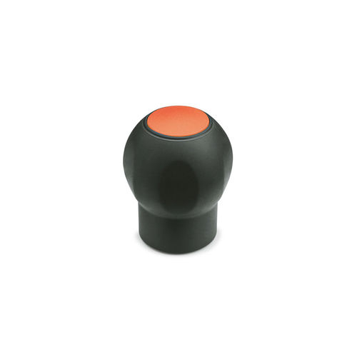 Impugnatura adattabile - EBK-C SOFT - ELESA - in elastomero / a sfera / ergonomica