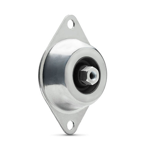 Supporto antivibrazione arrotondato - DVG series - ELESA - in acciaio zincato / in gomma / per impianto elettronico