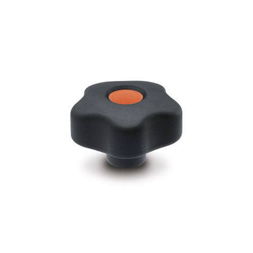 Manopola filettata - VCT.SOFT series - ELESA - a lobi / in tecnopolimero