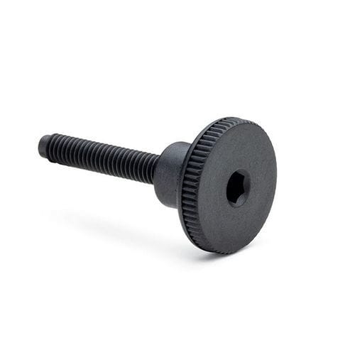 Manopola zigrinata - DT.464-EH - ELESA - arrotondata / in PA / ergonomica