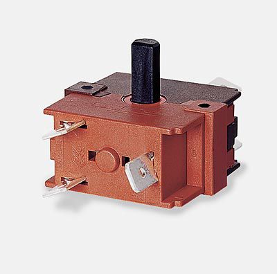 Interruttore rotativo - 16 - 20 A, 250 V | 9100 - Arcolectric - unipolare / resistente agli spruzzi / elettromeccanico