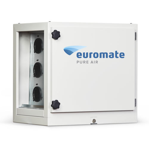 Unità di filtrazione ad aria - SF series - Euromate - a carboni attivi / elettrostatica / per cucina professionale