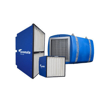 Purificatore d'aria da soffitto - DFI series - Euromate - con filtri HEPA / industriale